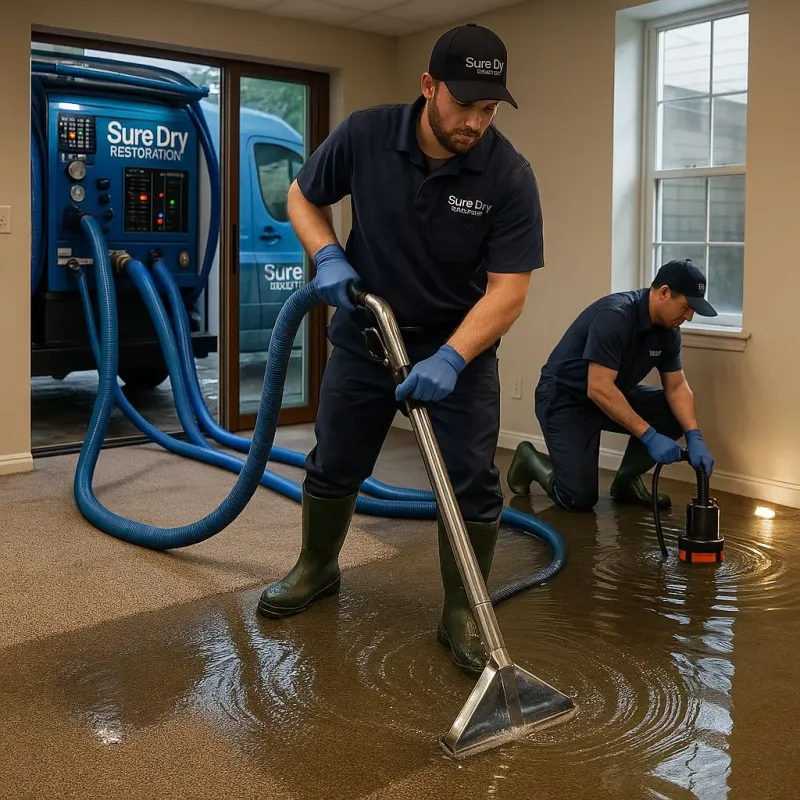Water Extraction and Removal process in Morrisville, PA